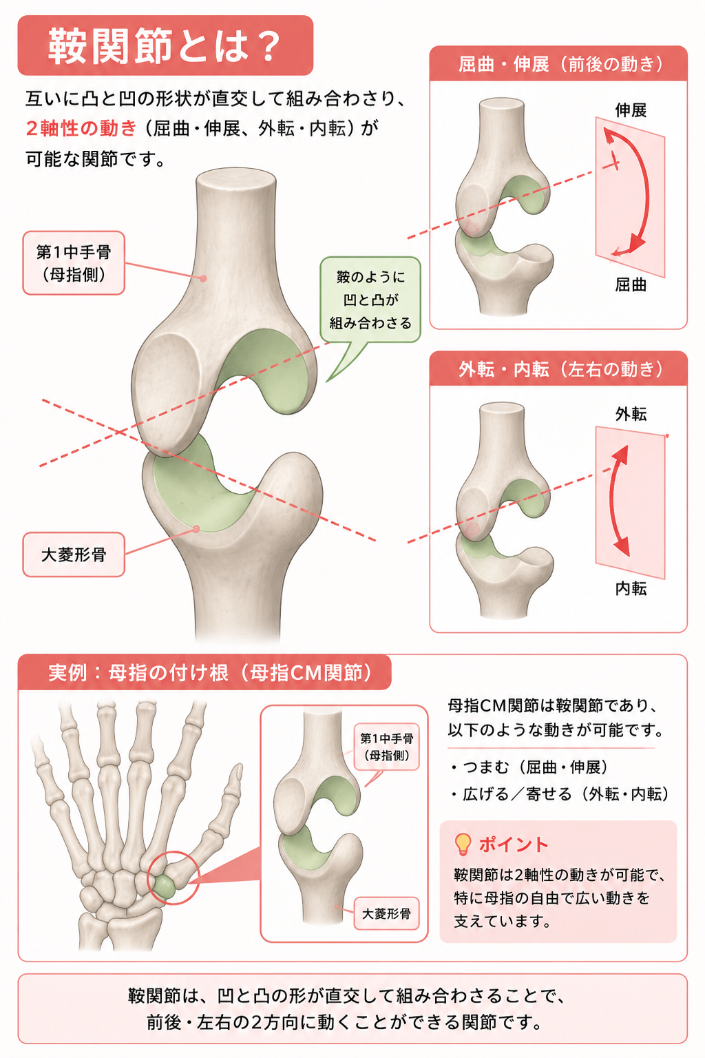 鞍関節