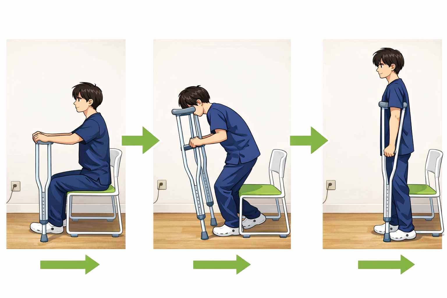 立ち上がり方